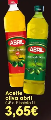 Claudio Abril aceite de oliva oferta
