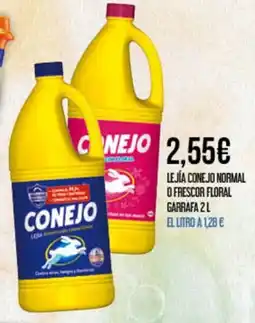 Claudio Conejo lejía oferta