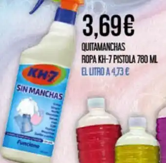 KH7 quitamanchas ropa