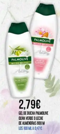 Claudio Palmolive gel de ducha oliva verde o leche de almendras oferta