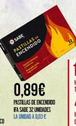 Claudio Sabe pastillas de encendido oferta