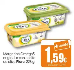 Unide Market Flora margarina omega3 oferta
