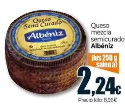 Unide Market Albéniz queso mezcla semicurado oferta