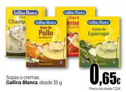 Unide Market Gallina Blanca sopas o cremas oferta