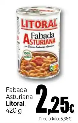 Unide Market Litoral fabada asturiana oferta