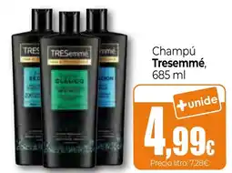 Unide Market Tresemmé champú clásico oferta