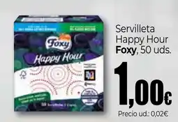 Unide Market Foxy servilleta happy hour oferta