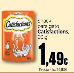 Unide Market Catisfactions snack para gato oferta