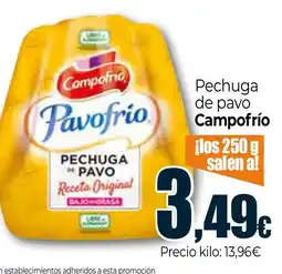 Unide Market Campofrio pechuga de pavo oferta
