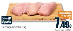 Unide Market Pechuga de pollo oferta