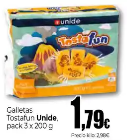 Unide Market Unide galletas tostafun oferta