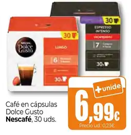 Unide Market Nescafé Dolce Gusto café en cápsulas oferta