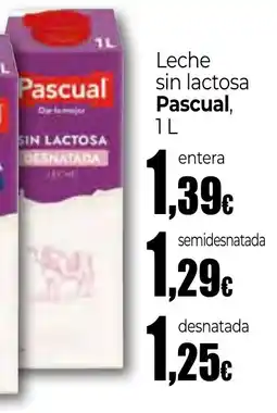 Unide Market Leche sin lactosa Pascual oferta