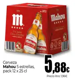 Unide Market Mahou 5 estrellas oferta