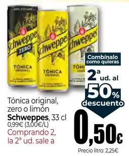 Unide Market Schweppes Tónica oferta