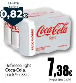 Unide Market Coca-Cola refresco light oferta