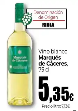 Unide Market Marqués de Cáceres vino blanco oferta