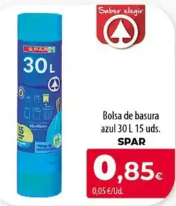 SPAR Lanzarote SPAR bolsa de basura azul oferta
