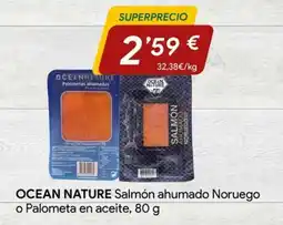 Minymas Ocean Nature Salmón ahumado Noruego o Palometa en aceite oferta