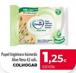 SPAR Lanzarote Colhogar papel higiénico húmedo aloe vera oferta
