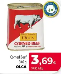 SPAR Lanzarote Olca corned beef oferta