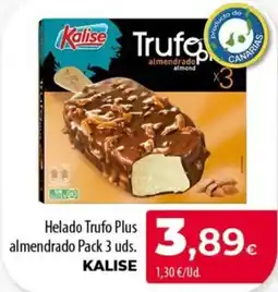 SPAR Lanzarote Kalise Helado Trufo Plus almendrado oferta
