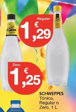 CashDiplo Schweppes Tónica oferta