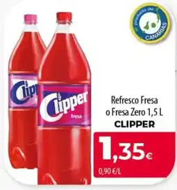 SPAR Lanzarote Clipper refresco fresa o fresa zero oferta