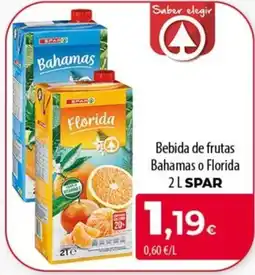 SPAR Lanzarote SPAR bebida de frutas bahamas o florida oferta