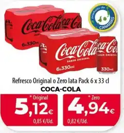 SPAR Lanzarote Coca-Cola Refresco Original o Zero oferta