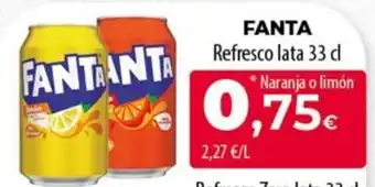 Fanta Refresco lata
