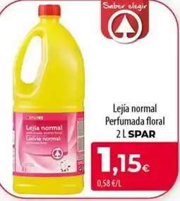 SPAR Lanzarote SPAR lejía normal perfumada floral oferta