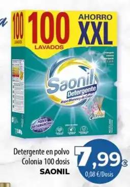 SPAR Lanzarote Saonil Detergente Colonía oferta