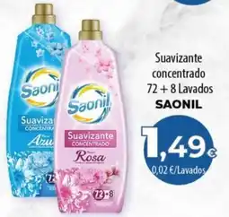 SPAR Lanzarote Saonil Suavizante Concentrado Rosa oferta