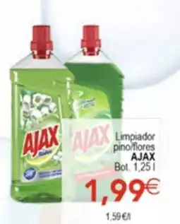 SPAR Ajax limpiador pino/flores oferta