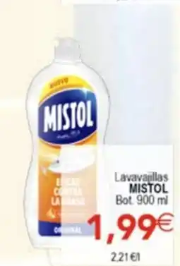 SPAR Mistol lavavajillas oferta