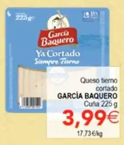 SPAR García Baquero queso tierno cortado oferta