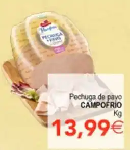 SPAR CampoFrio pechuga de pavo oferta