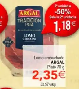 SPAR Argal lomo embuchado oferta
