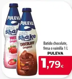 SPAR Lanzarote Puleva milk shake oferta