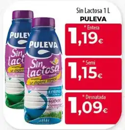 SPAR Lanzarote Puleva sin lactosa oferta