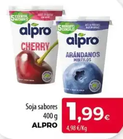 SPAR Lanzarote Alpro soja sabores oferta