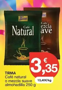 CashDiplo Tirma café natural o mezcla suave oferta