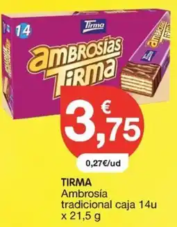 CashDiplo Tirma ambrosía tradicional oferta