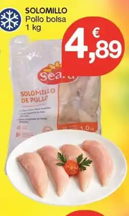 CashDiplo Sea.d solomillo de pollo oferta