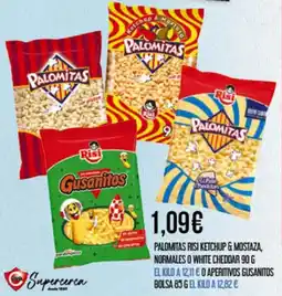 Claudio Risi palomitas ketchup & mostaza, normales o white cheddar oferta