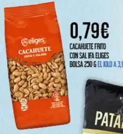 Claudio eliges cacahuete frito y salado oferta