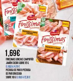 Claudio Finissimas lonchas campofrío oferta