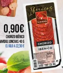 Claudio Navidul chorizo ibérico oferta