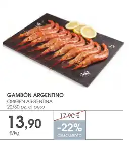 Supermercados Plaza Gambón Argentino oferta